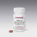 Biktarvy Bottle and Tablet